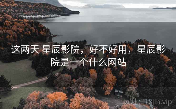 这两天 星辰影院，好不好用，星辰影院是一个什么网站  第2张